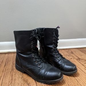 Combat boots size 8.5